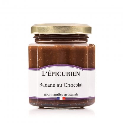 Pâte à tartiner banane au chocolat