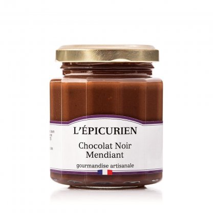Pâte à tartiner chocolat noir mendiant