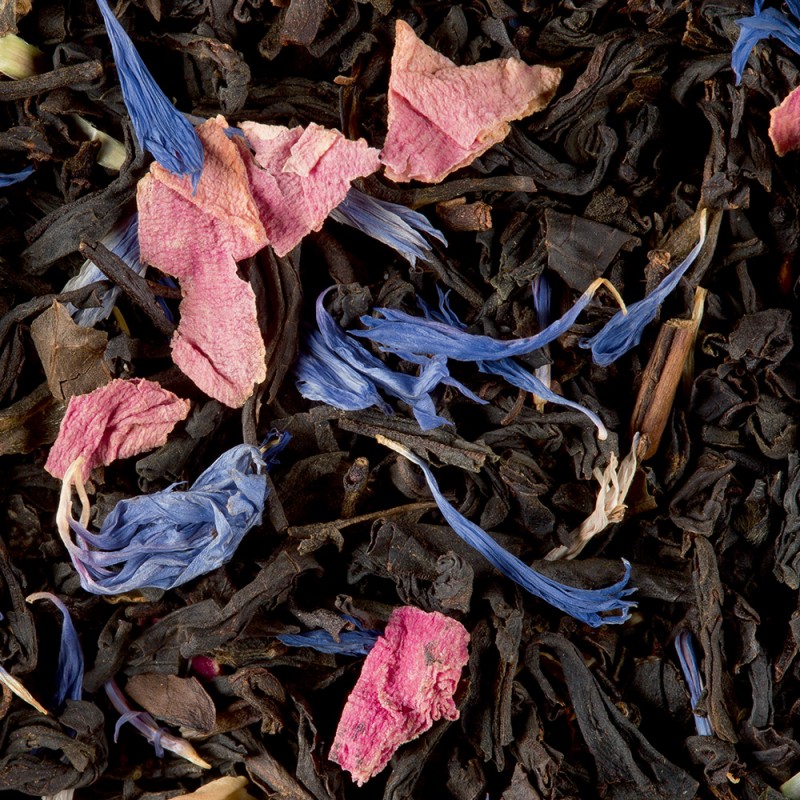 thé noir coquelicot gourmand dammann frères