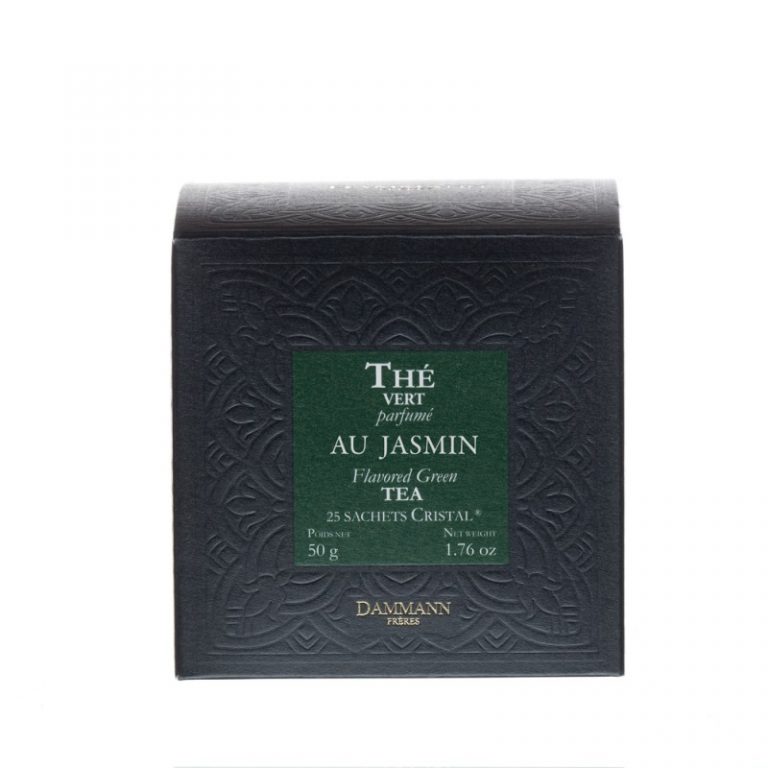 thé vert au jasmin en sachet dammann frères