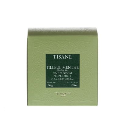 tisane tilleul menthe sachets dammann frères