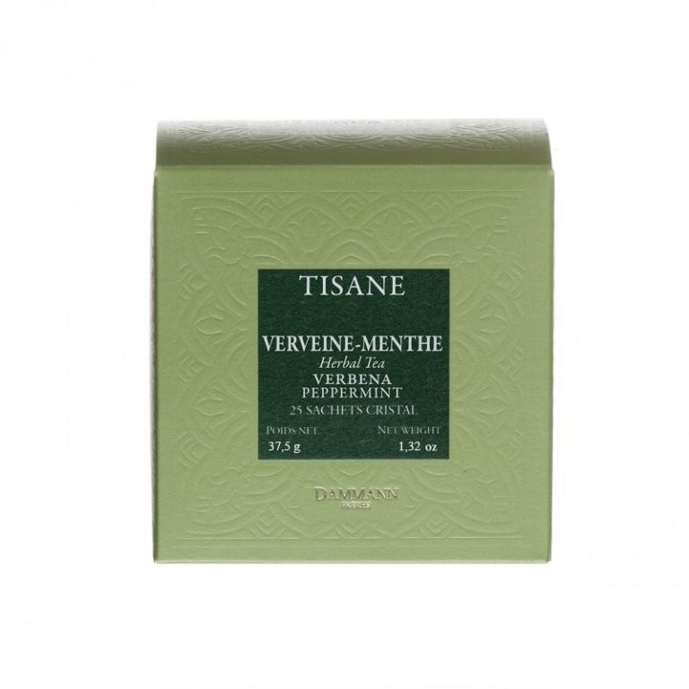 tisane verveine menthe sachets dammann frères