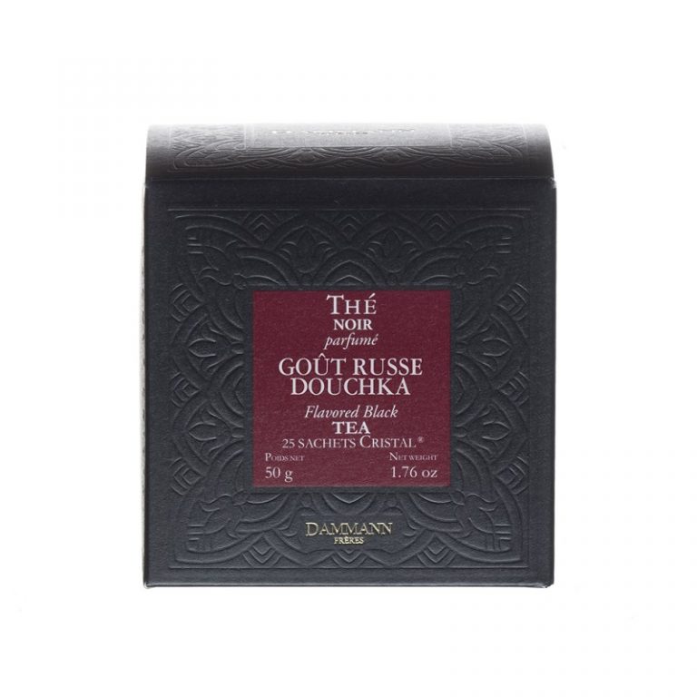 thé gout russe douchka sachet cristal dammann frères