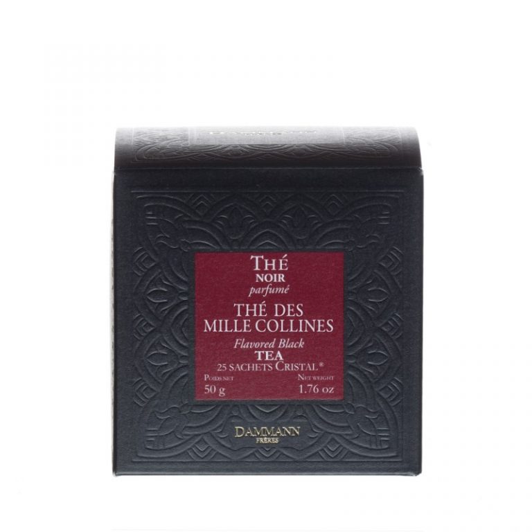 thé des milles collines en sachet cristal dammann frères