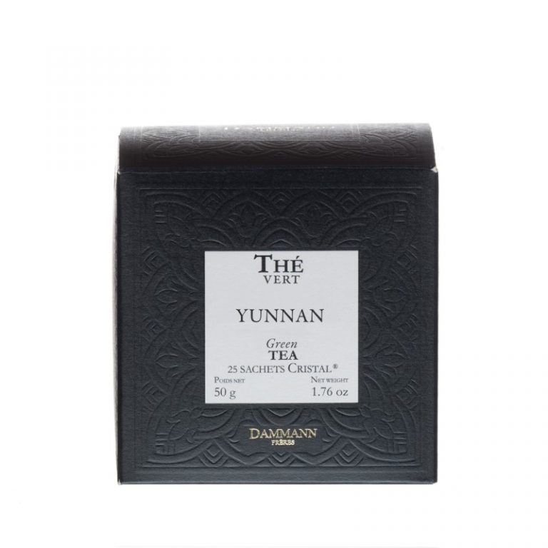 thé vert de chine en sachet cristal dammann frères