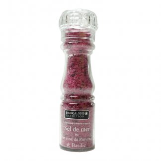 Sel rosé basilic savor et sens