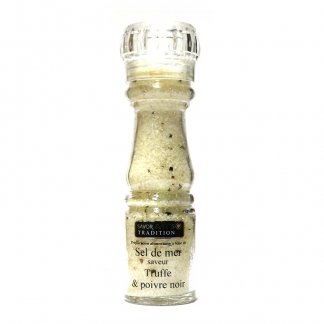 Sel truffe et poivre noir savor et sens
