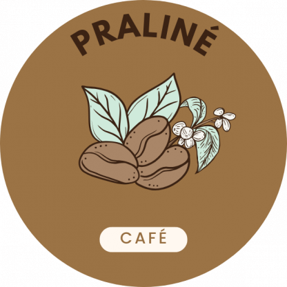 Café aromatisé praliné