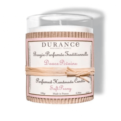 Bougie parfumée douce pivoine