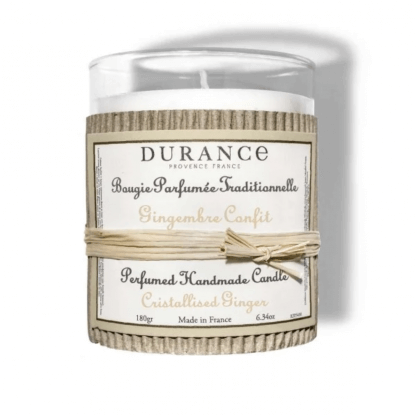 Bougie parfumée gingembre confit