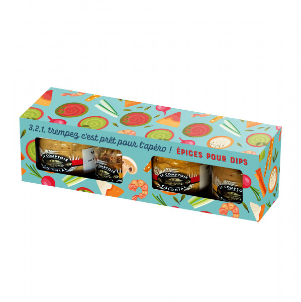 Coffret epices pour dips