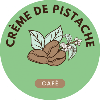 Café aromatisé crème de pistache