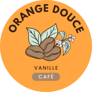 Café aromatisé orange douce vanille