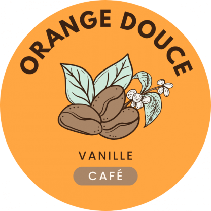Café aromatisé orange douce vanille