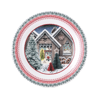 Assiette dessert - NOËL CHALET 2023 - Gien