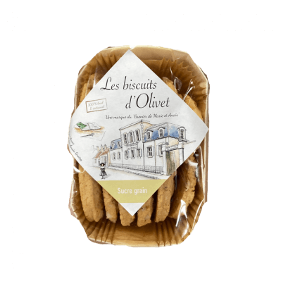 Biscuits d'Olivet Sucre Grain
